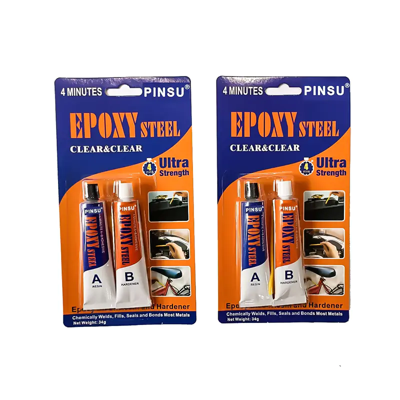 PINSU AB-epoxylijm met hoge sterkte - industriële kwaliteit voor metaal, kunststof, hout